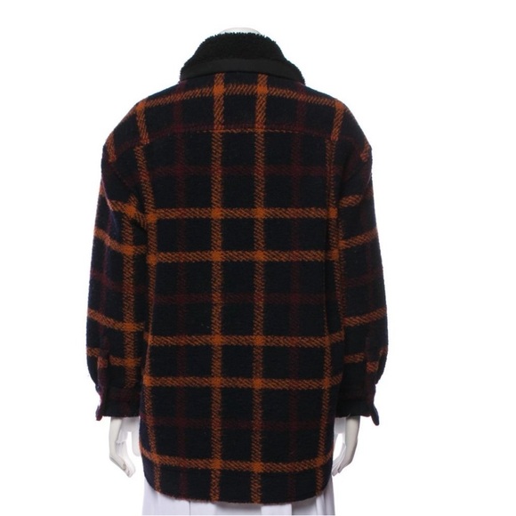 No. 6 Store Wilson Jacket in Black Plaid Size 1 - Small - Picture 5 of 8